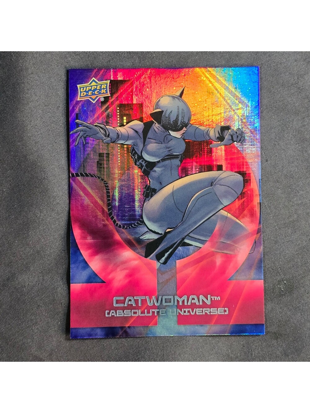Upper Deck Absolute Universe Catwoman Alpha Rainbow #7 SDCC 26' Exclusive